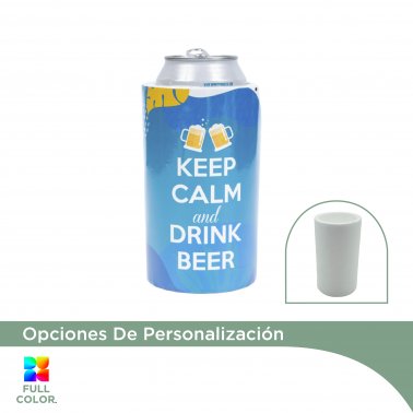 Conservadora de telgopor para lata 473ml "Maracana"