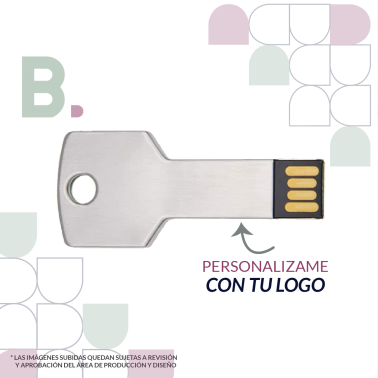 Pendrive Corpóreo metálico