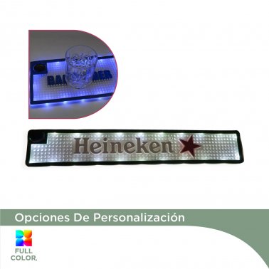Barmat Goma con luz led - 3D Full Color Frente