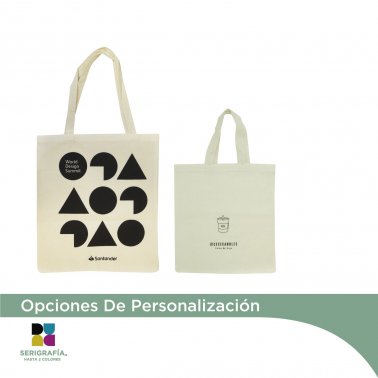 Bolsa canvas "Shopper" Con manija asas