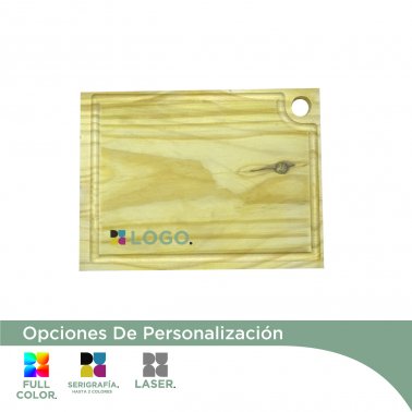 Tabla de Madera Rectangular Chica 18cm - 24cm