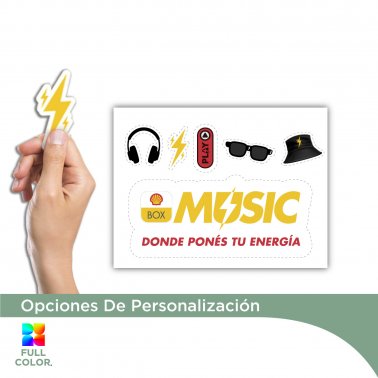 Stickers en Vinilo impreso UV