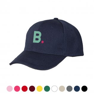 Gorra F1 Poliester 6 Gajos con broche metalico