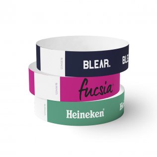 Pulsera de Tyvek