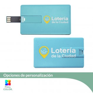 Pendrive Card 8.5 x 5.4 cm