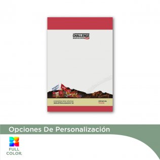 Block Anotador A5 "Office" emblocado