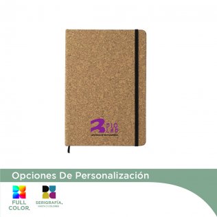 Libreta Note A5 simil corcho - 21cm x 14.5cm