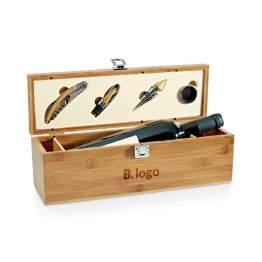Set de vino para botella