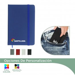 Libreta Note A6 de bolsillo - 14,3cm x 9,5cm