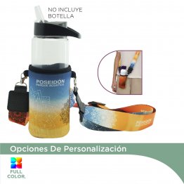 Hydro Strap Cinta Strap C/Impresión Full Color Frente y Dorso