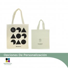 Bolsa canvas "Shopper" Con manija asas