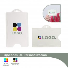 Identificador plástico rigido